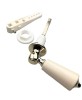 Traditional Cistern Lever- Gold/Cream