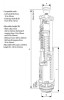 Optima S Dual Flush valve