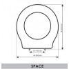Ideal Standard Space Toilet Seat
