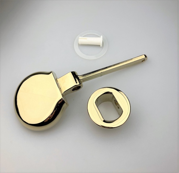 Shires Icon Cistern Lever- Gold -Kingsway Plumbing